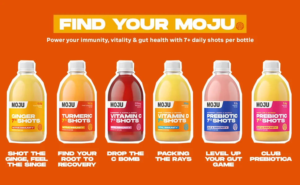 Moju Turmeric Vitality Dosing Bottle 420ml - Table