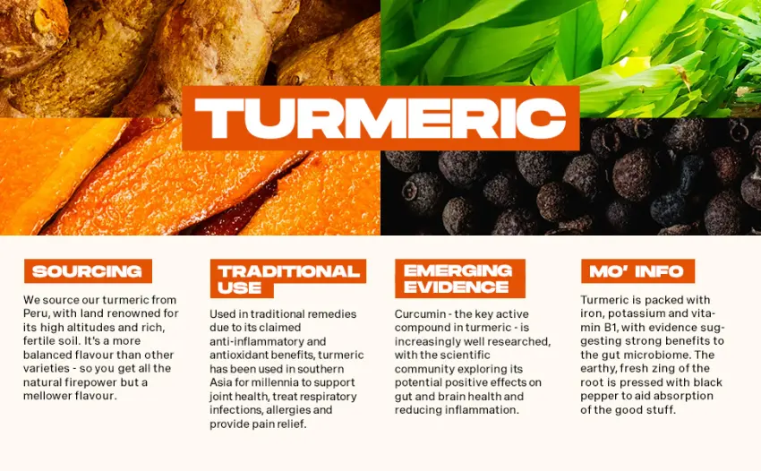 Moju Turmeric Vitality Dosing Bottle 420ml - Turmeric Shot 3rd