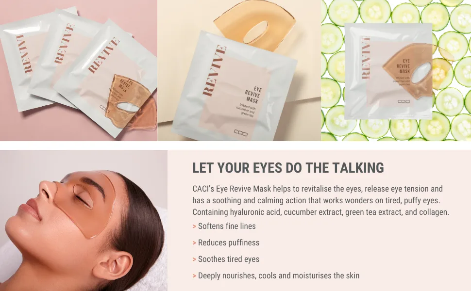 CACI Eye Revive Mask - eye revive mask benefits and description