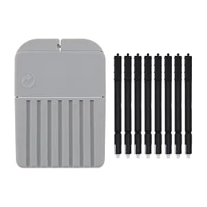 YINETTECH Hearing Aid Wax Guards Filter Accessory Kit with Grey Container Box Compatible with Widex Compatible with Phonak Compatible with Unitron - B08ZXZ7YKD