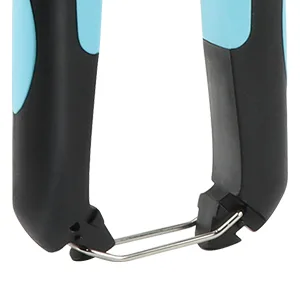 SHALL Mini Bolt Cutter 210mm/8-inch Heavy Duty Wire Cutter Two-Color Ergonomic Handle Security Lock More Efficient Leverage & Adjustable Opening Belt Bag Included - product information 4