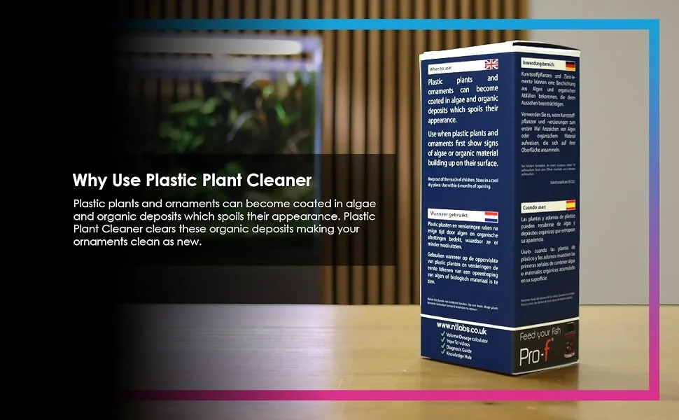 NT Labs AquariumPlastic Plant Cleaner Aquarium Ornament Cleaner AquariumMaintenance Accessory Cleans Aquarium Decorations - Plastic Plant Cleaner
