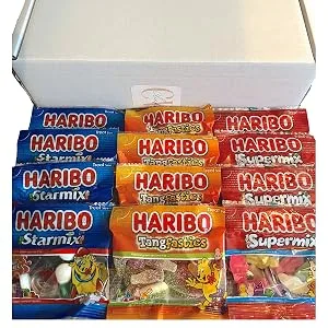 Haribo Sweets Bundle - 20 Starmix 20 Supermix 20 Tangfastics - Great for Kids Parties - Exclusive to ClickwithNik - Haribo