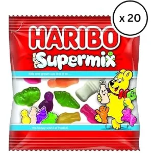 Haribo Sweets Bundle - 20 Starmix 20 Supermix 20 Tangfastics - Great for Kids Parties - Exclusive to ClickwithNik - Haribo selection