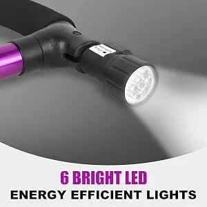 Folding Cane with Led Light Adjustable Canes and Walking Sticks for Arthritis Disabled and Elderly Purple - With Led Light