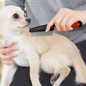 Cat Dog's Flea Comb Flea Comb to Remove Long Hair Dog and Cat Small and Small Dogs and Cat Fleas - product information 1