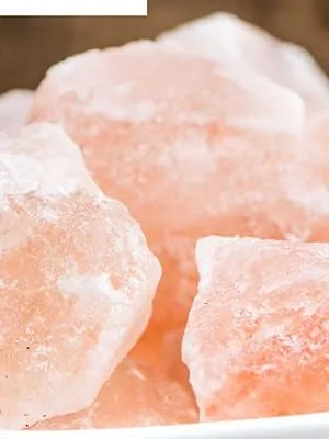 SALTEAN Himalayan Rock Salt | Lick For Small Animal/Pet Licks Hanging Himalayan Rock Salt-86gram- 2 cube salt - chunks