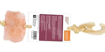 SALTEAN Himalayan Rock Salt | Lick For Small Animal/Pet Licks Hanging Himalayan Rock Salt-86gram- 2 cube salt - pet lick