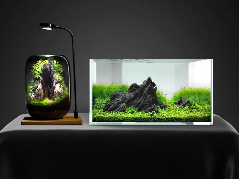 FZONE Resin Seiryu Stone Model PH Nature Aquarium Rocks for aquascaping Micro-Landscapes (Size: 7.48'' 5.51'' 7.87'') - seiryu stone