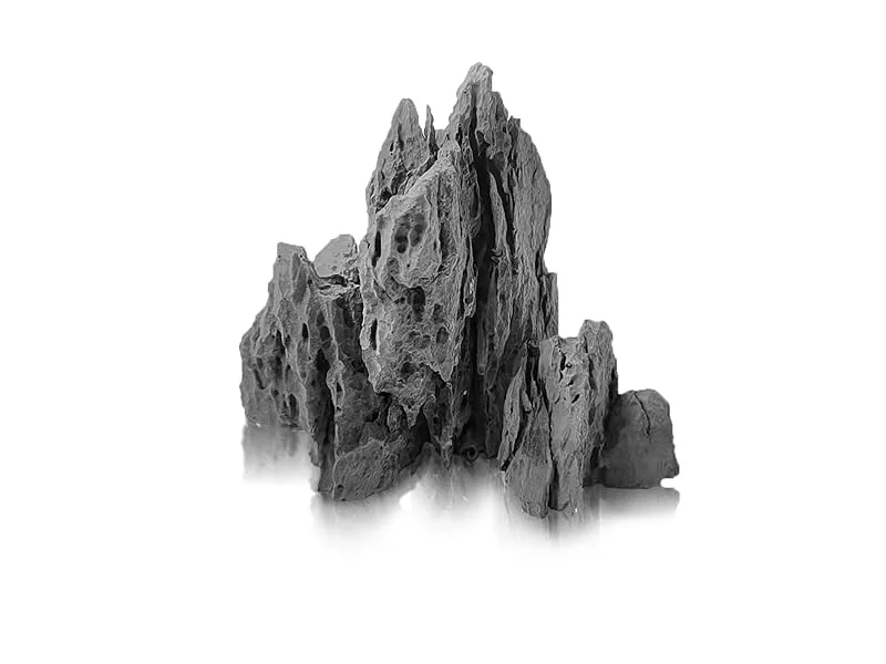 FZONE Resin Seiryu Stone Model PH Nature Aquarium Rocks for aquascaping Micro-Landscapes (Size: 7.48'' 5.51'' 7.87'') - seiryu stone