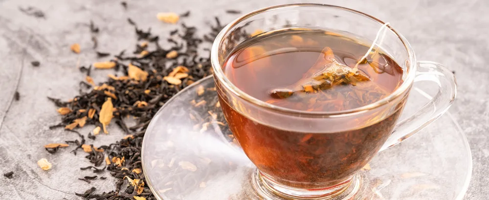 PYRAMID TEA BAGS | INDIVIDUAL MESH BAGS | 100 x biodegradable bags | ST GEORGE'S BREW - natural tea