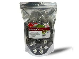 PYRAMID TEA BAGS | INDIVIDUAL MESH BAGS | 100 x biodegradable bags | ST GEORGE'S BREW - St Georges Brew