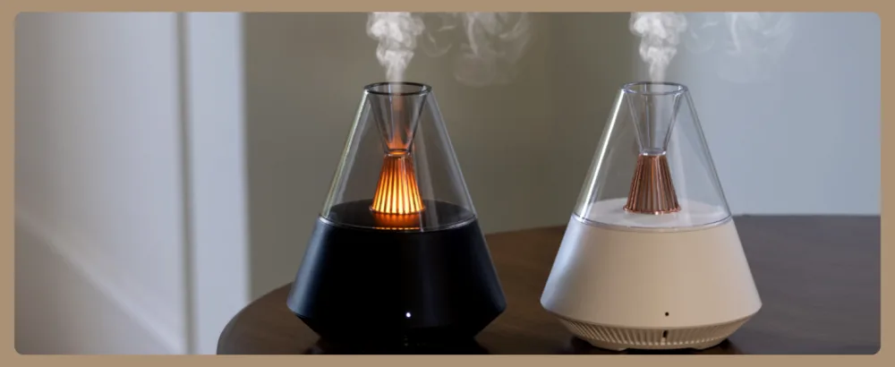 JIAWEN Essential Oil Diffuser 150ML Ultrasonic Cool Mist Aromatherapy Diffuser Air Fresh Scented Oil Diffusers Humidifier with Waterless Auto-Off and LED Candle Light for Home Bedroom Office Yoga Black - diffuser_humidifier_oil diffusers_diffusers for home_electric diffuser_essential oil diffuser