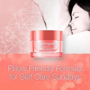 Neutrogena Bright Boost Overnight Recovery Gel Cream 1.7 fl oz (50 ml) - product information 2
