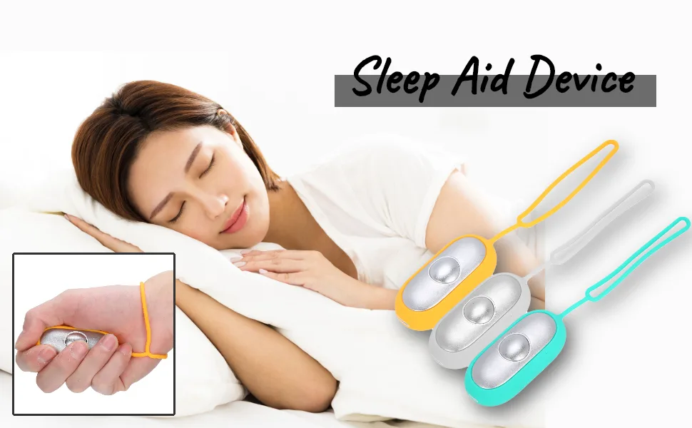 Sleep Aid Device Insomnia Instrument Sleep Instrument USB Charging Microcurrent Holding Sleep Instrument Anxiety Pressure Relief Sleep Aid Device Stress Relief(#1) - Sleep Aid Device