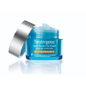 Neutrogena Hydro Boost City Shield Water Gel Sunscreen SPF 25 1.7 oz (48 g) - Hydro Boost Hyaluronic Acid SPF 25 Moisturizer