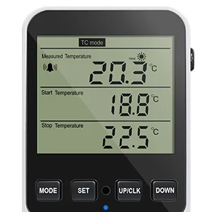 KETOTEK Digital Humidity Controller Plug Humidistat/Thermostat Outlet 230V with Alarm for Humidifier Dehumidifier Reptile Terrariums - product information 5