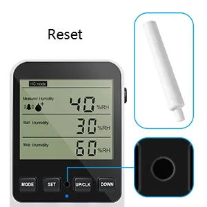 KETOTEK Digital Humidity Controller Plug Humidistat/Thermostat Outlet 230V with Alarm for Humidifier Dehumidifier Reptile Terrariums - product information 8