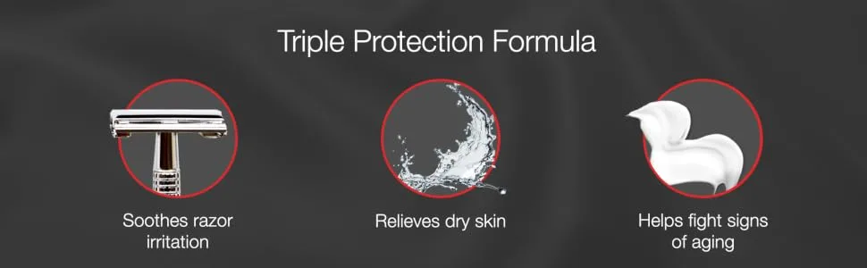 Neutrogena Men Triple Protect Face Lotion with Sunscreen SPF 20 1.7 fl oz (50 ml) - Triple Protection Shaving Formula