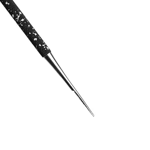 BEZOX Ingrown Toenail File & Lifter Set- Podiatrist Preferred Ingrown Toenail Treatment Tool Black - small white square nail file buffer special nail clippers steel large nail files thickening to