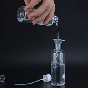 10 x 100ml Spray Bottles Empty Clear Fine Mist Spray Bottles Plastic Mini Travel Atomiser Bottle Set Small Refillable Liquid Containers with 2pcs Funnels and 14pcs Labels for Cosmetic Makeup - product information 6
