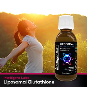 Intelligent Labs Liposomal Glutathione - Highly Advanced Setria Glutathione 500MG per Serving 30 Servings Per Bottle Soy Free - happy, health, healthy
