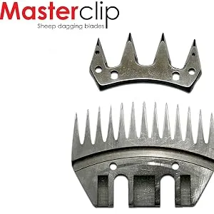 Masterclip Dagging/Shearing Blades for Sheep Cattle Livestock (Dagging) - Dagging blade