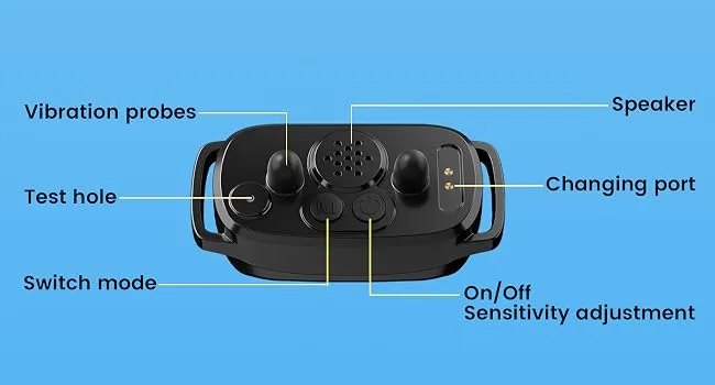 Anti Barking Dog Collar Smart Bark Training Collar for Small Medium Large Dogs Rechargeable Dual Vibration Dog Collor with Color Screen Display & 7 Different Beep Sounds No Shock - bark collar for small dogs
