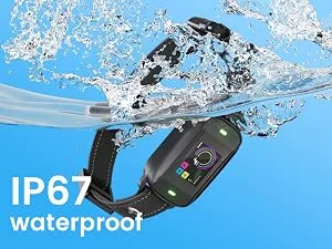 Anti Barking Dog Collar Smart Bark Training Collar for Small Medium Large Dogs Rechargeable Dual Vibration Dog Collor with Color Screen Display & 7 Different Beep Sounds No Shock - dog training collar