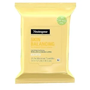 Neutrogena Skin Balancing Micellar Cleansing Cloth 25 Pre-Moistened Towelettes - product information 1