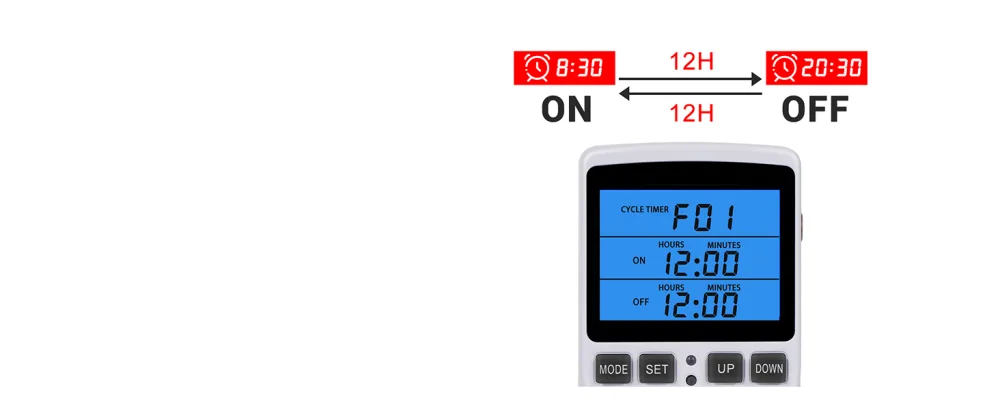 INKBIRD Thermostat Plug Socket Digital Temperature Controller Timer Outlet Timer Switch Plug with Sensor Probe Heating Cooling Mode for Reptile Greenhouse Home Fermentation UK Plug - Thermostat Plug Socket Temperature Controller Timer Outlet Heating Cooling Fridge Reptile Aquarium