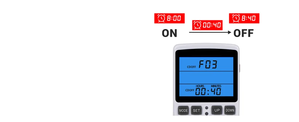 INKBIRD Thermostat Plug Socket Digital Temperature Controller Timer Outlet Timer Switch Plug with Sensor Probe Heating Cooling Mode for Reptile Greenhouse Home Fermentation UK Plug - Thermostat Plug Socket Temperature Controller Timer Outlet Heating Cooling Fridge Reptile Aquarium