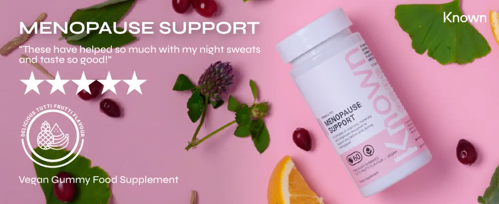 Menopause & Perimenopause Support Gummies | All in one Complex | Delicious Tutti Frutti Flavour Natural Flavourings | 60 Two-a-Day Gummies (One Month s Supply) (2) - Menopause Support