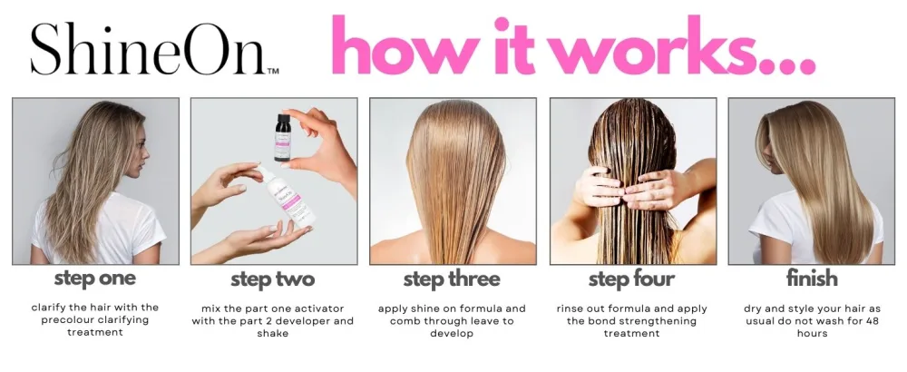 Scott Cornwall Shine On Hair Glaze - clarify activator shine on formula