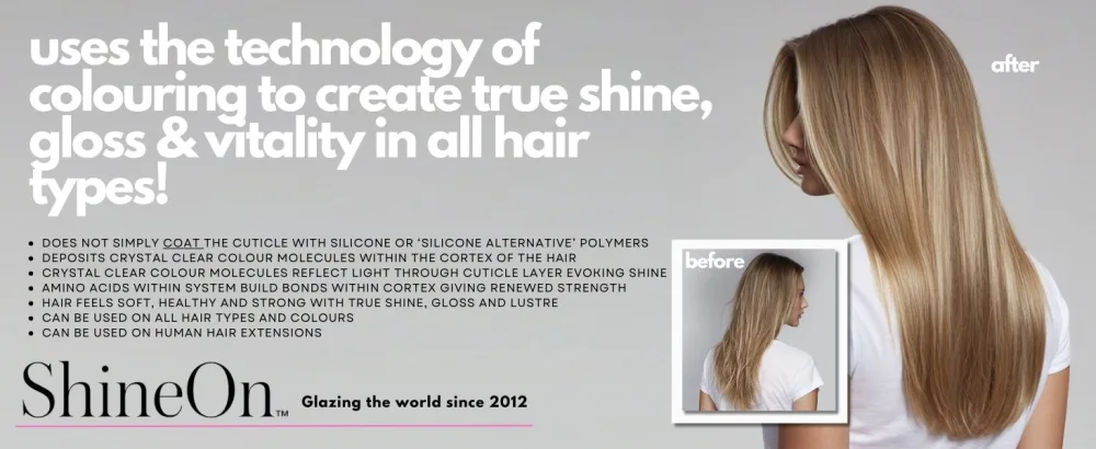 Scott Cornwall Shine On Hair Glaze - colouring to create shine gloss vitality