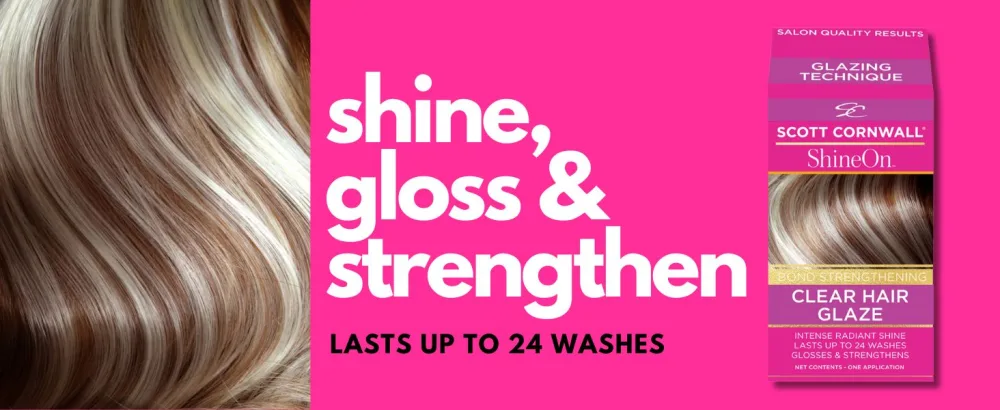Scott Cornwall Shine On Hair Glaze - shine gloss straighten washes