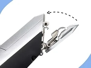 Masterclip Dog Clippers for Cockapoo Cavapoo Cavachon Labradoodle & Poodle. Mains Powered Dog Clippers with #10 & 3mm 6mm 10mm 13mm Comb Guides - Easy to use Snap On / Snap Off Dog Grooming Blades