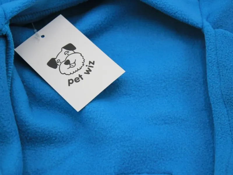 Warm Four Legged Dog Fleece Available in Five Sizes & Three Colours (Teal Medium (Four Legged)) Medium (Four Legged) Teal - fleece