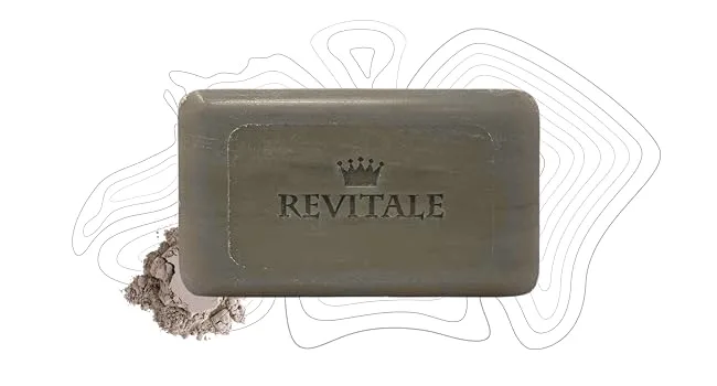 Revitale Natural Cleansing Soap Set (6 x 100g Bars - Dead Sea Mud Soap