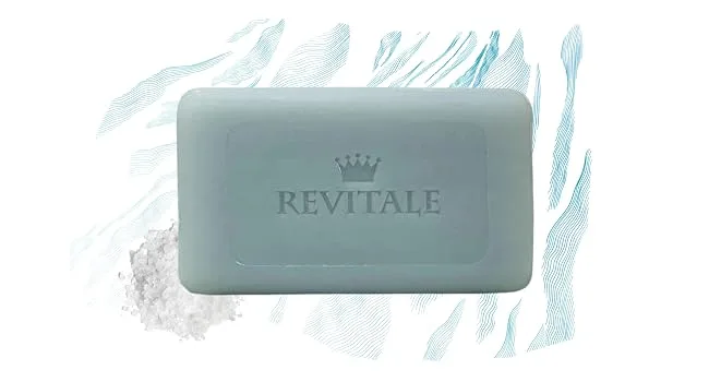 Revitale Natural Cleansing Soap Set (6 x 100g Bars - Sea Salt Soap