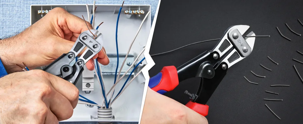 WORKPRO Mini Bolt Cutter 8-inch/210mm Cr-V Wire Cable Cutter Spring Snips Clippers with Soft Anti-Slip Handle - product information 6