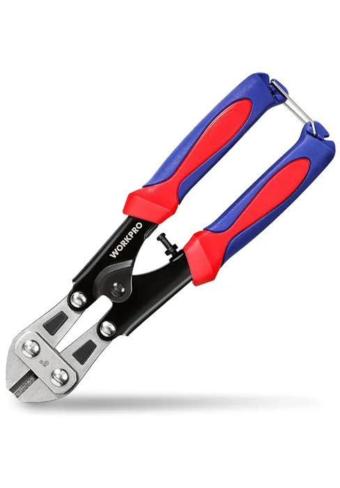 WORKPRO Mini Bolt Cutter 8-inch/210mm Cr-V Wire Cable Cutter Spring Snips Clippers with Soft Anti-Slip Handle - product information 9