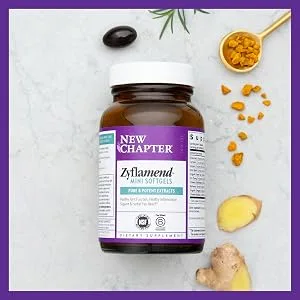 New Chapter Zyflamend 180 Mini Softgels - joint supplement, pain reliever, joint health, joint support, inflammation