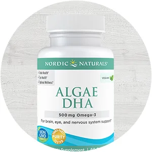 Nordic Naturals Algae DHA 60 Soft Gels - Algae DHA Nordic Naturals