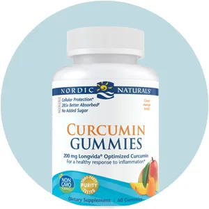 Nordic Naturals Curcumin Gummies Mango 200 mg 60 Gummies - product information 2