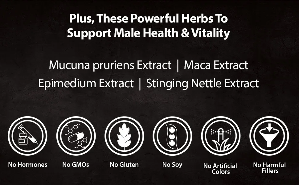 Nugenix Ultimate Advanced Free Testosterone Complex 120 Tablets - Nugenix Ultimate Ingredients and No Harmful Fillers or Ingredients