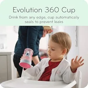 NUK Evolution Soft Spout Cup 6 + Months 2 Cups 8 oz (240 ml) Each - product information 4