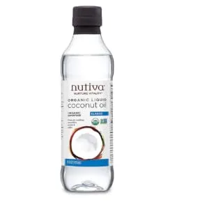 Nutiva Organic Coconut Oil 16 fl oz (473 ml) - product information 2