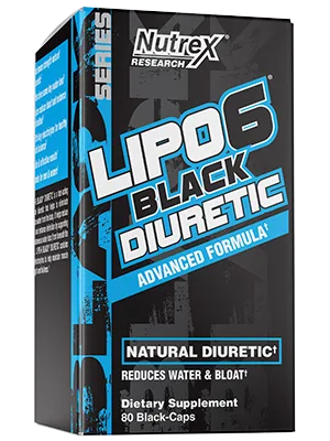 Nutrex LIPO-6 Black Diuretic 80 Black-Caps - lipo6