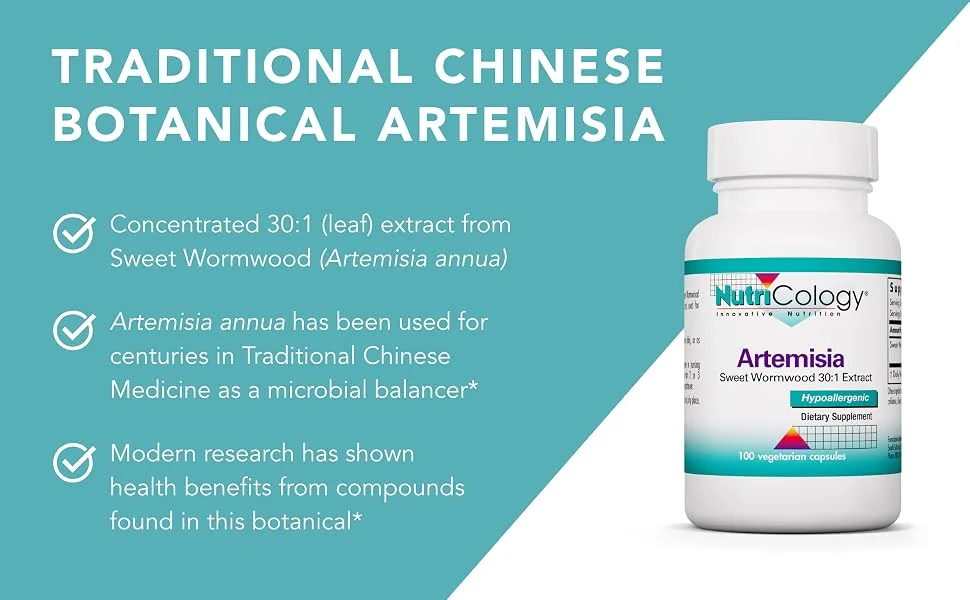Nutricology Artemisia 100 Vegetarian Capsules - Nutricology 51160
